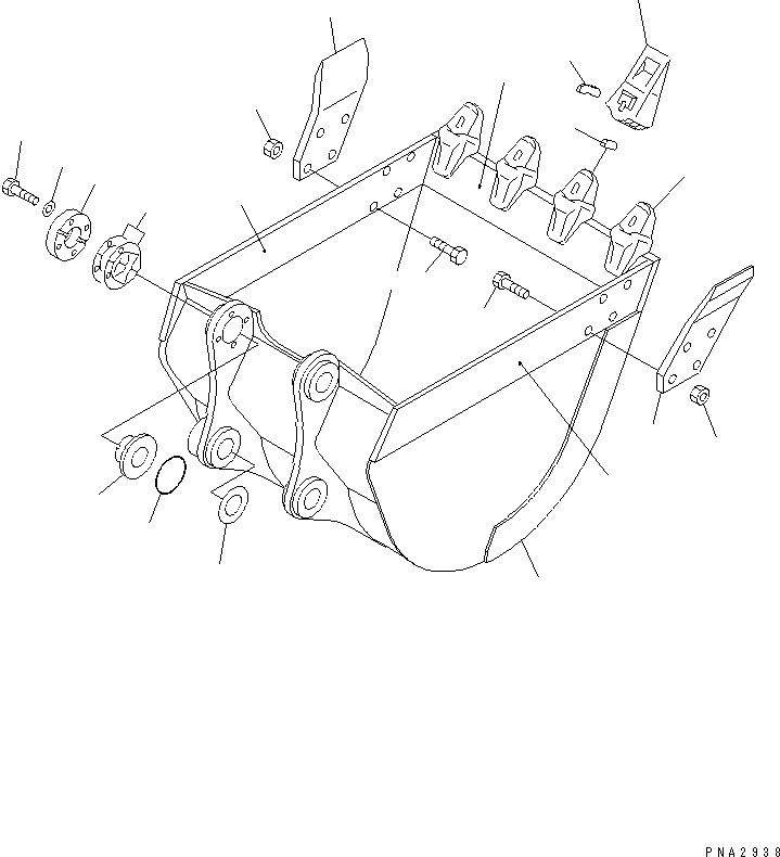 Ковш 203-70-64113 KOMATSU