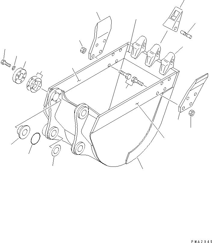 Ковш 203-926-6230 KOMATSU