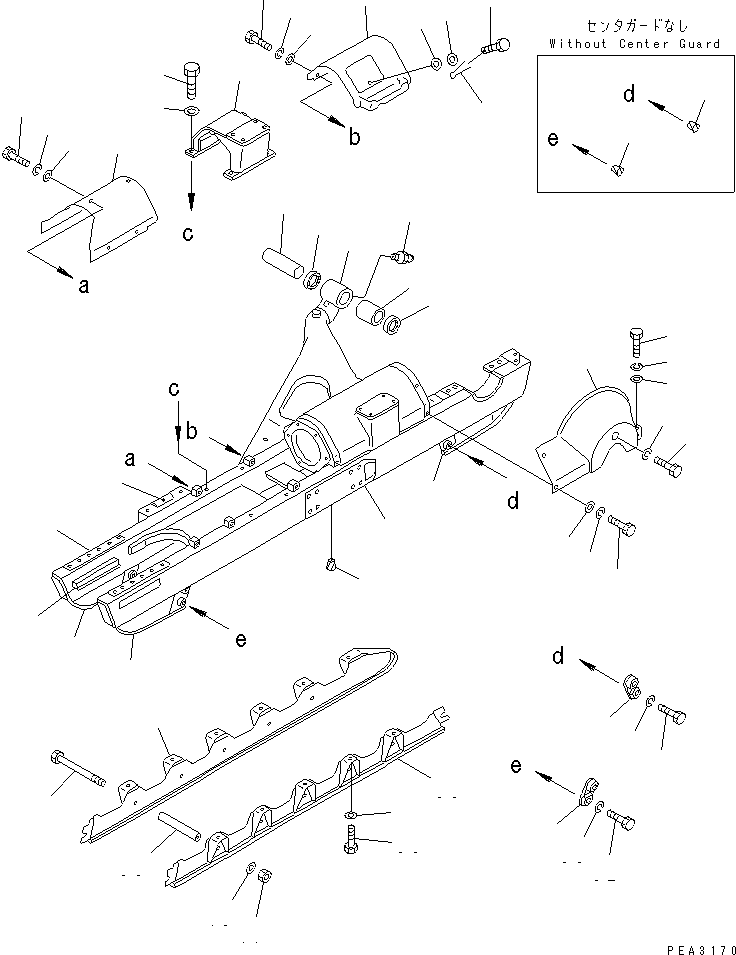 COVER,L.H. (FOR EC REGULATION) 134-A62-2880 KOMATSU