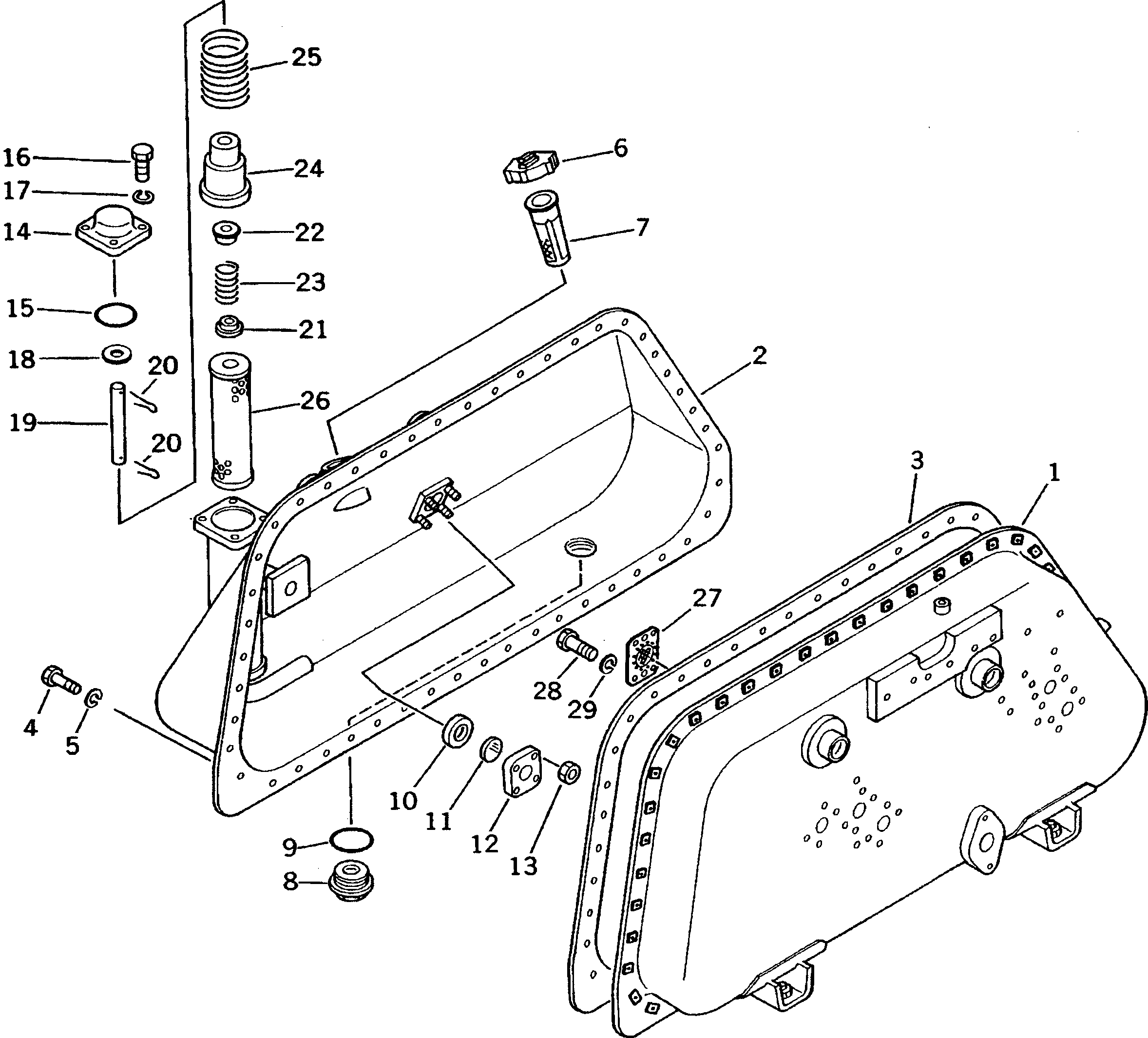 TANK VALVE ASS'Y 130-78-72000 KOMATSU