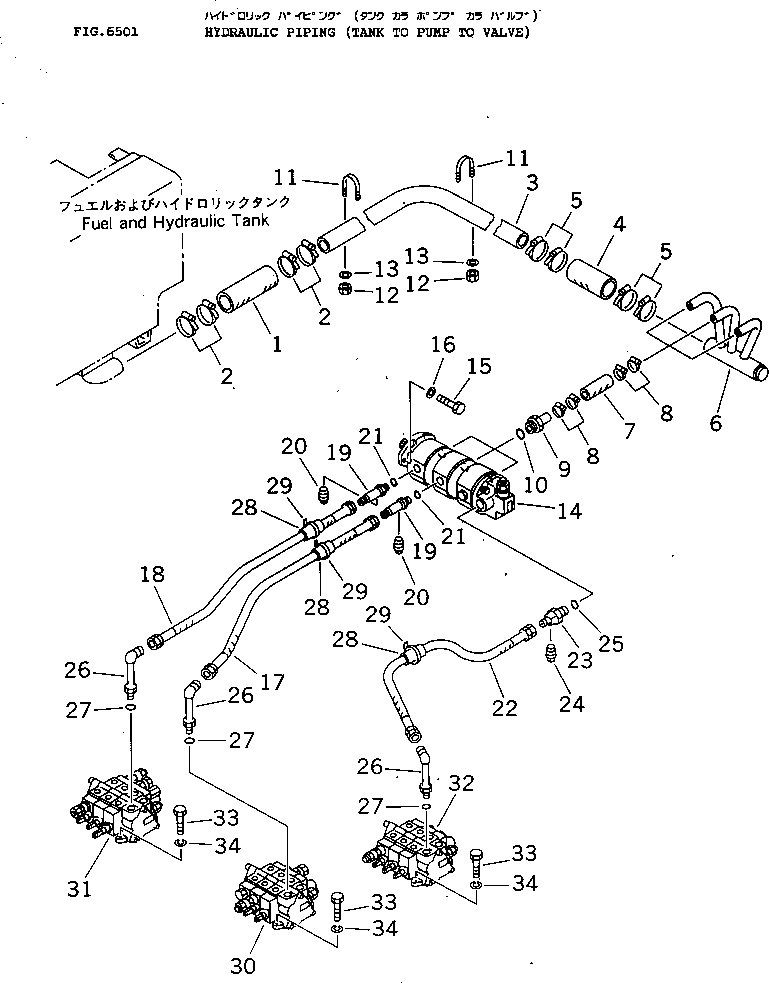 Шланг 07260-04117 KOMATSU