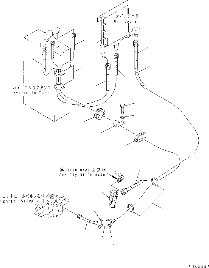 Шланг 21X-62-22790 KOMATSU