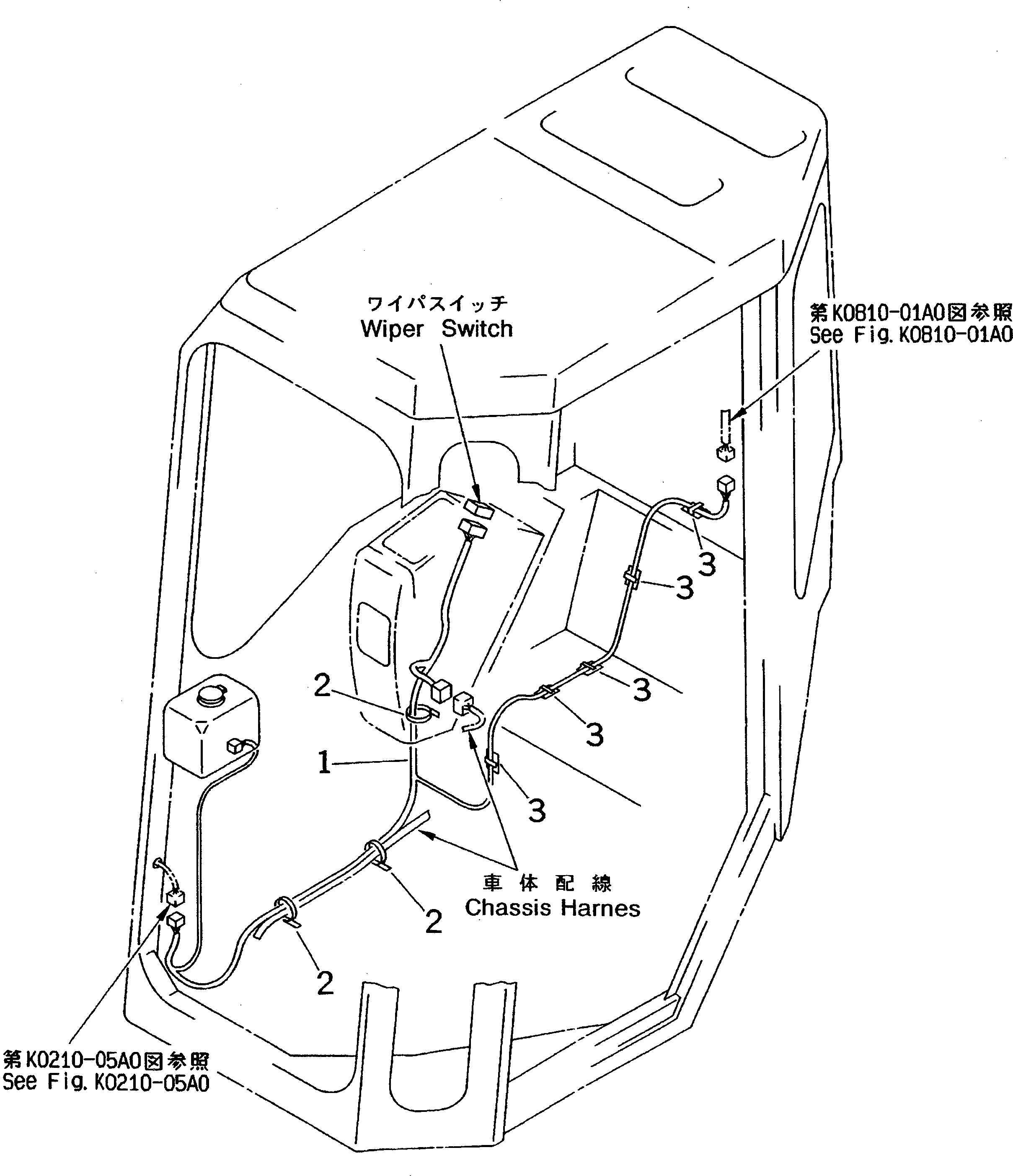 Жгут проводов 21X-54-24190 KOMATSU