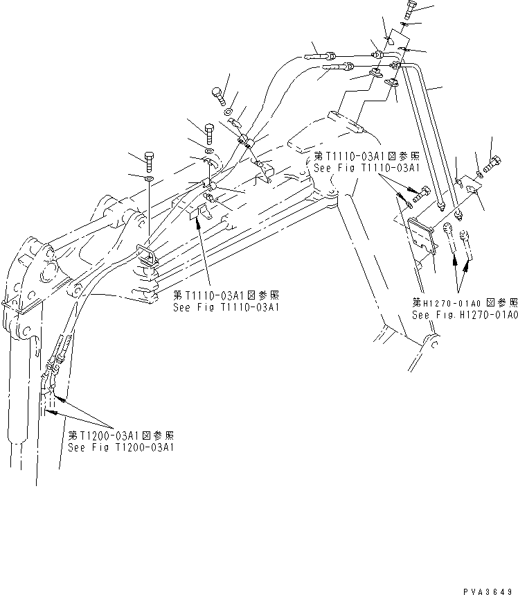 Шланг 21X-973-2240 KOMATSU