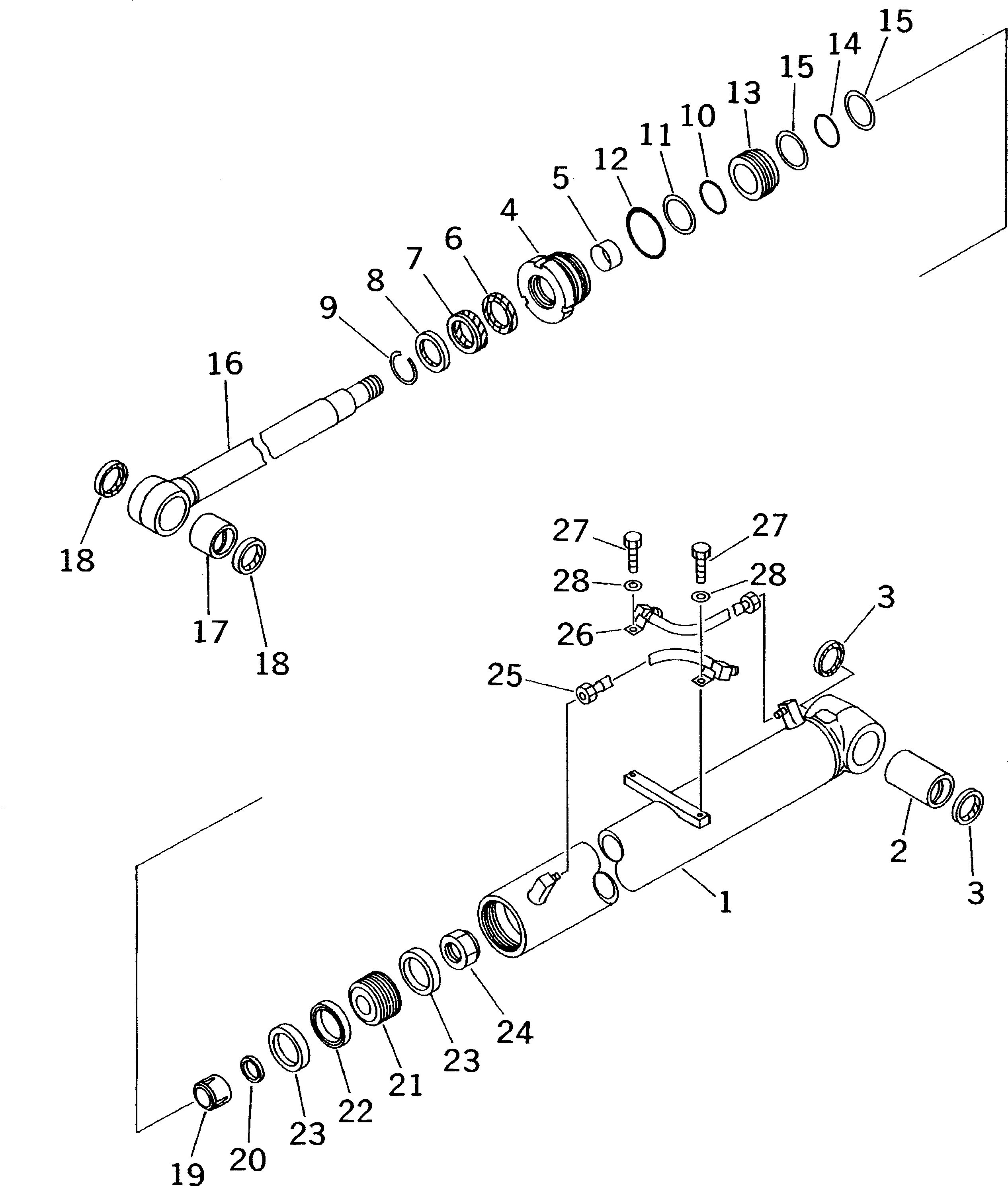 Плунжер 707-71-60600 KOMATSU