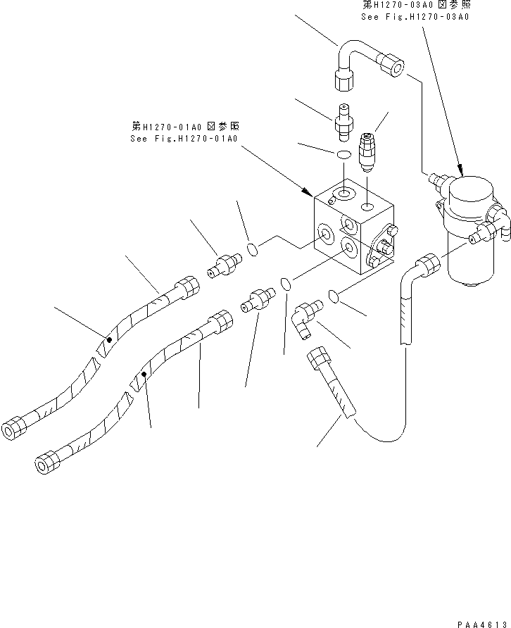 Шланг 201-973-7150 KOMATSU