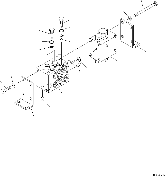 Пластина 21Y-62-11240 KOMATSU
