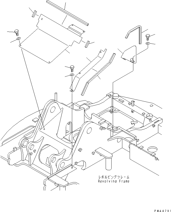 Уплотнение 21X-54-21440 KOMATSU