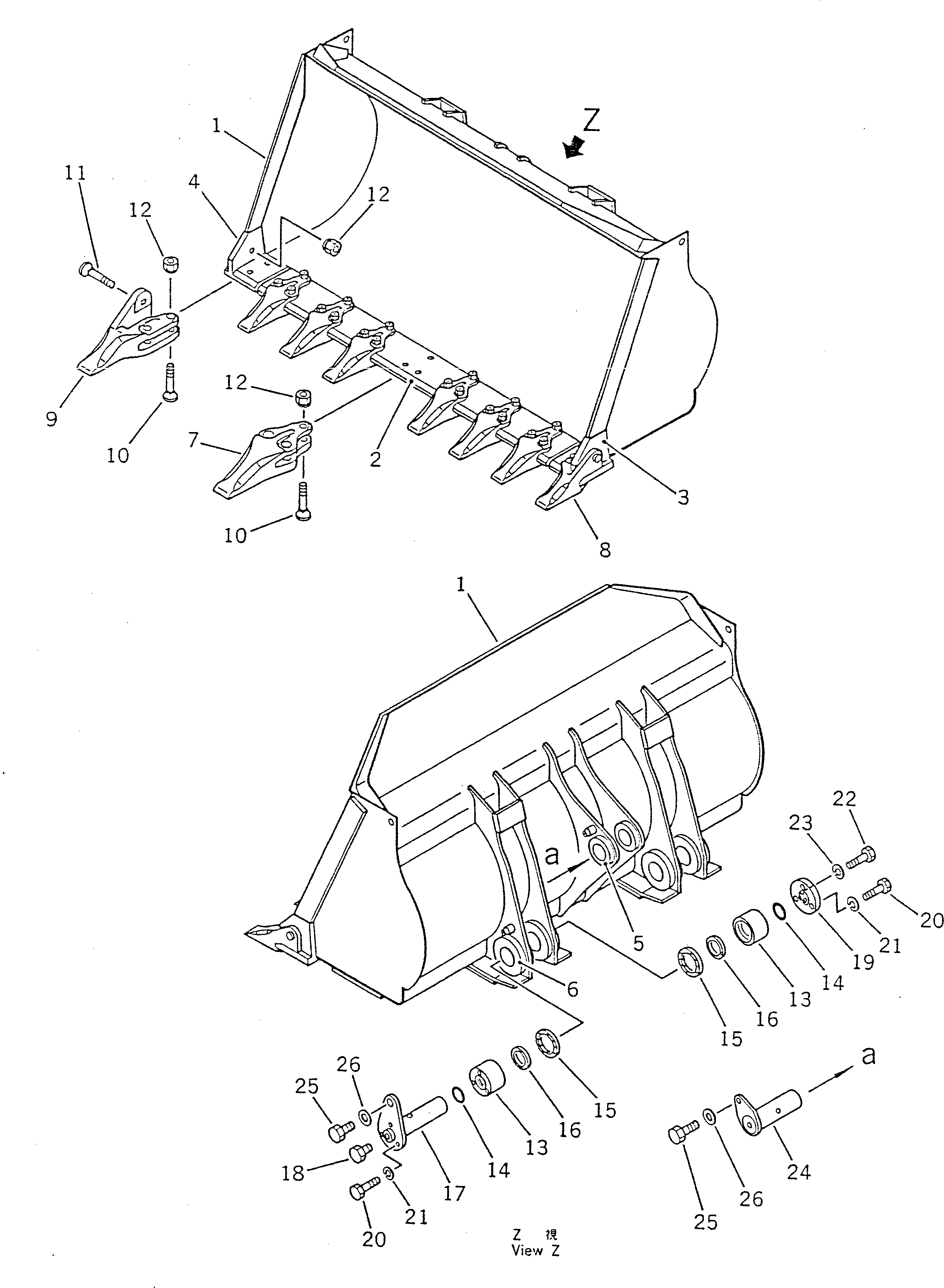 Колпачок 142-70-13142 KOMATSU
