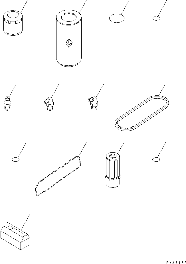 SPARE PARTS KIT 20U-98-05020 KOMATSU