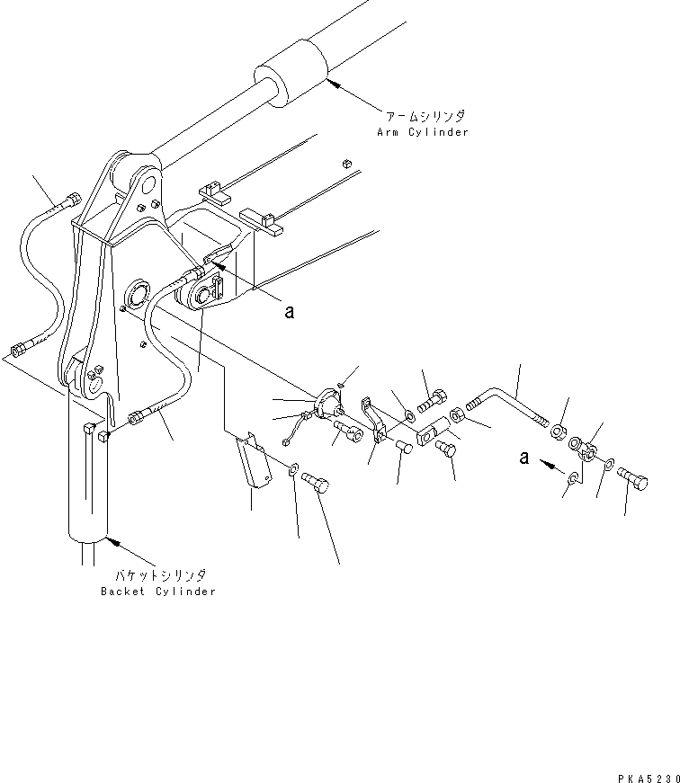 Планка 21Y-70-15140 KOMATSU