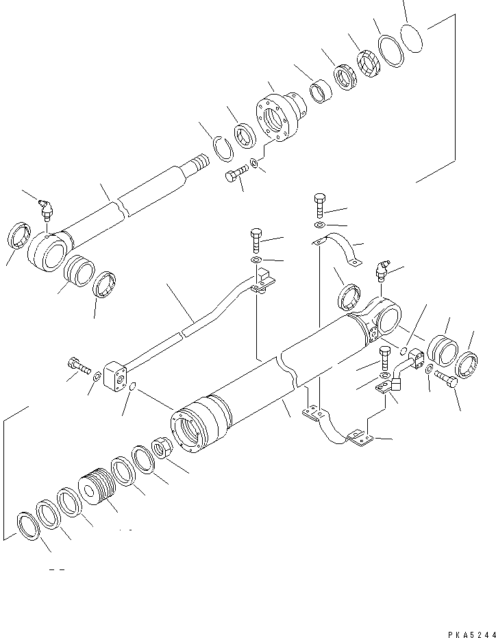 Трубка 202-63-74373 KOMATSU