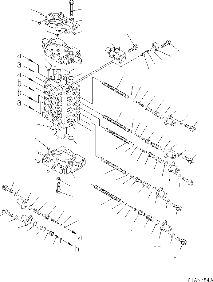 Управляющий клапан 723-37-10203 KOMATSU