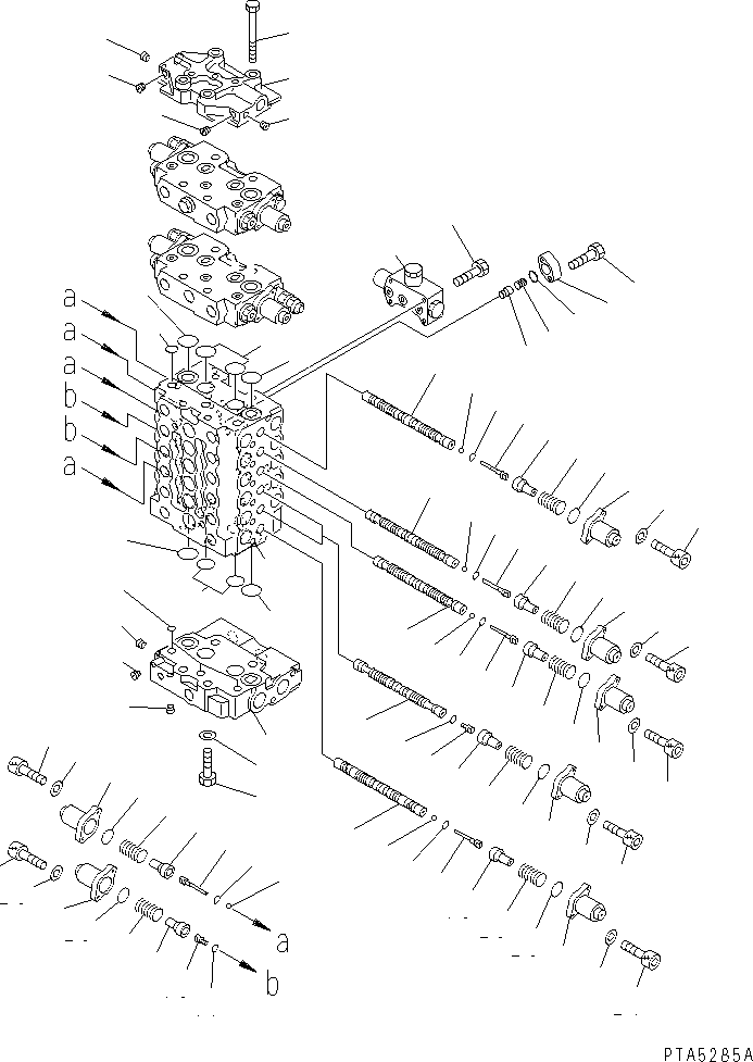Управляющий клапан 723-38-10102 KOMATSU
