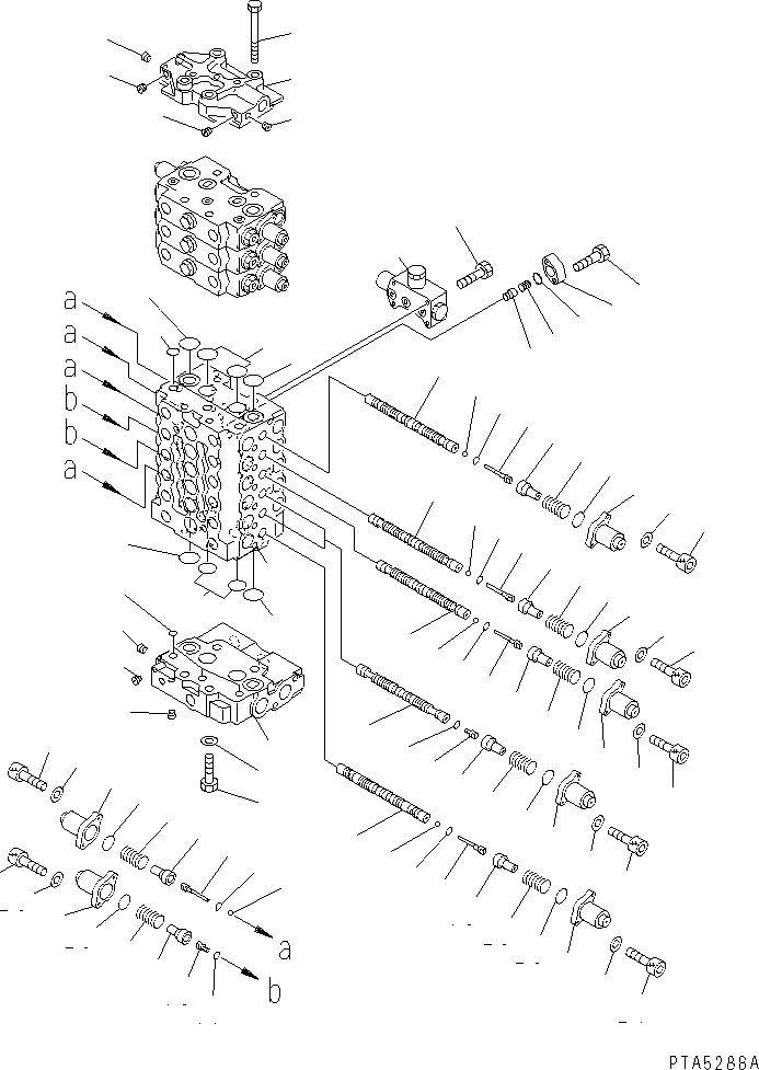 Управляющий клапан 723-39-10101 KOMATSU