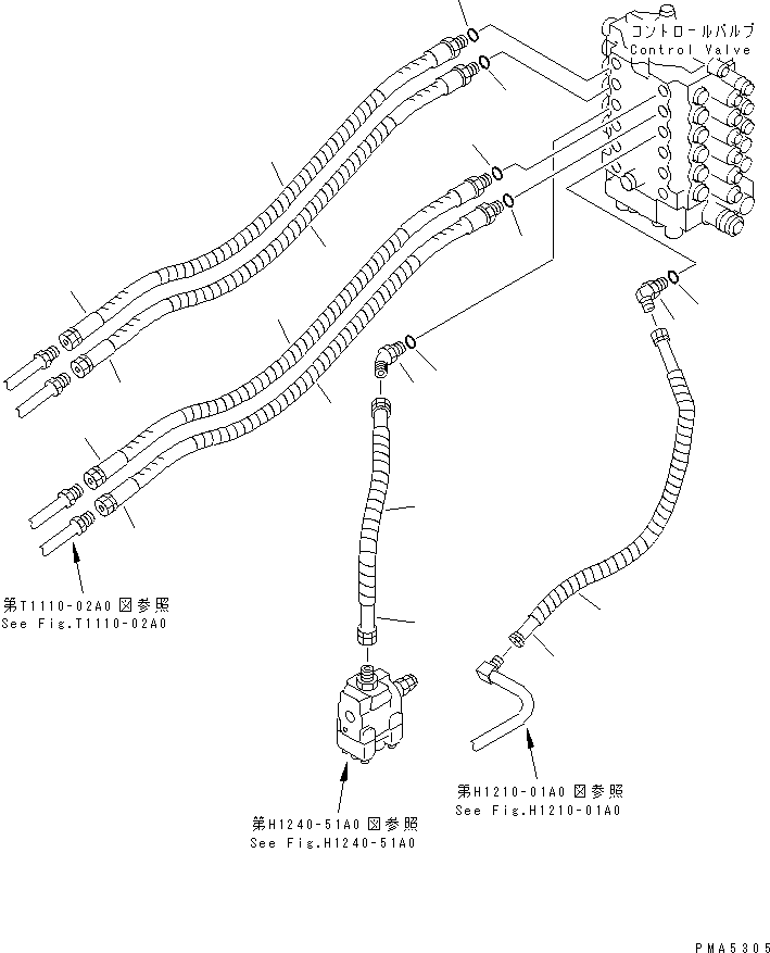 Шланг 203-62-61282 KOMATSU