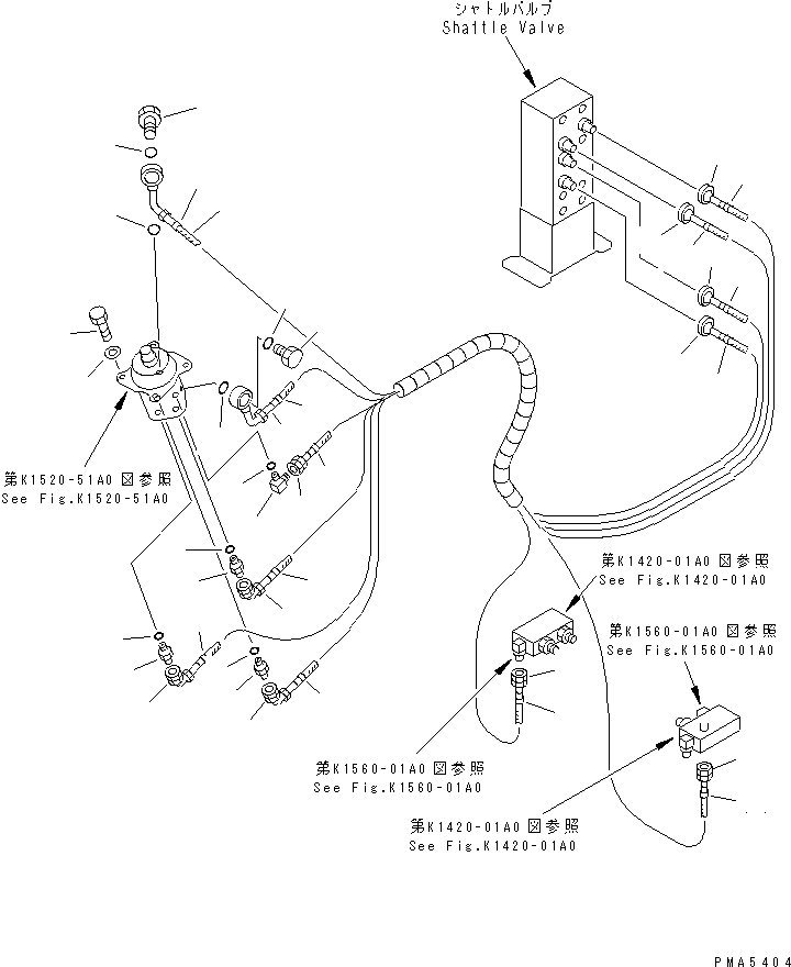 Шланг 203-62-62522 KOMATSU