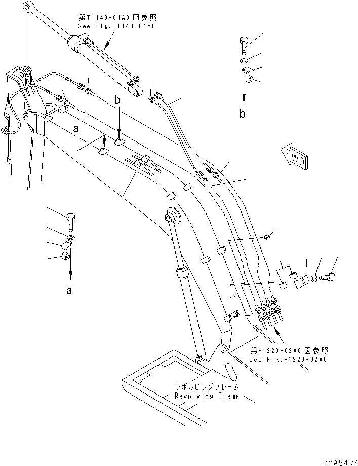 Трубка 202-62-74121 KOMATSU