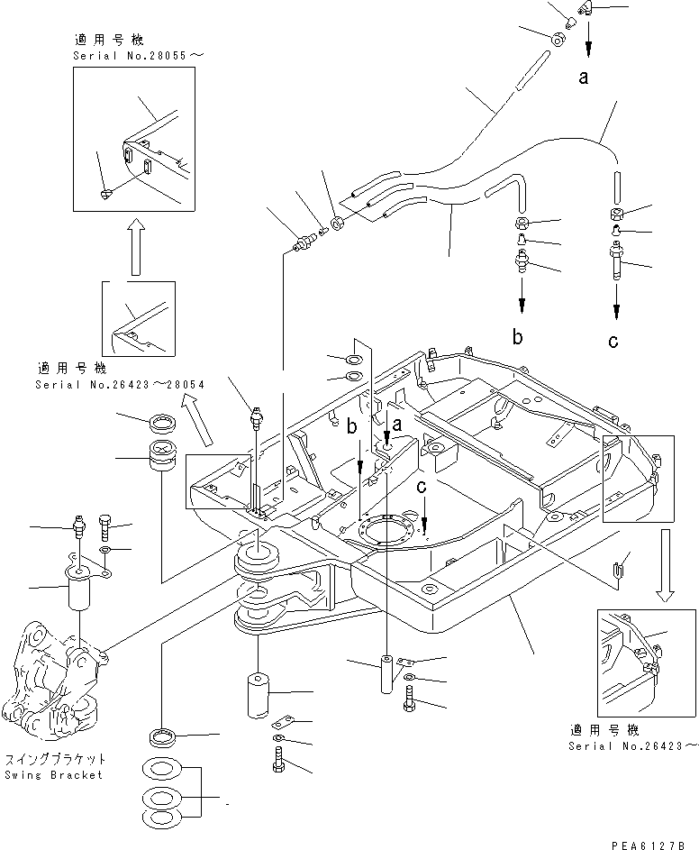 FRAME,REVOLVING (MULTI PATTERN) 20S-46-72111 KOMATSU