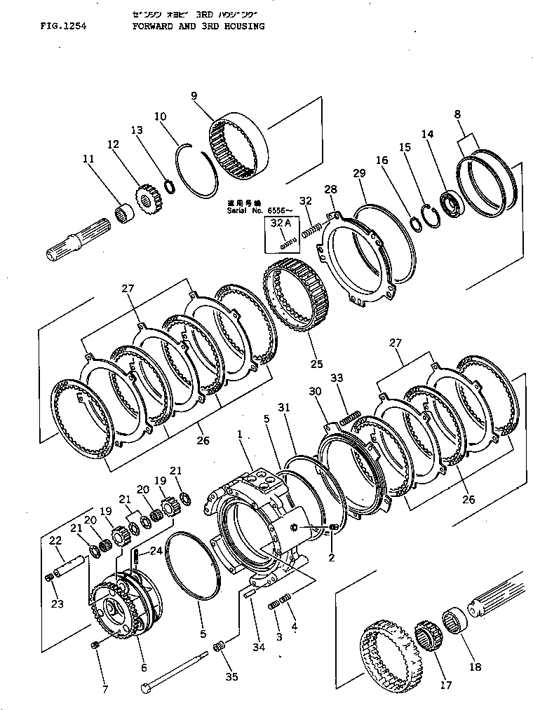 Проставка 124-15-42150 KOMATSU