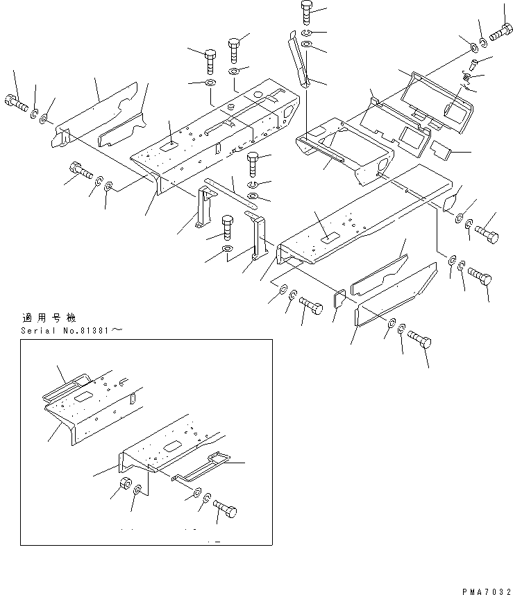 Ручка 13G-A62-1210 KOMATSU