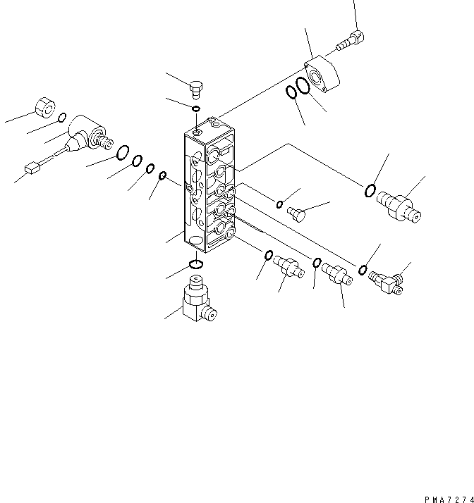 Пластина 203-60-62940 KOMATSU