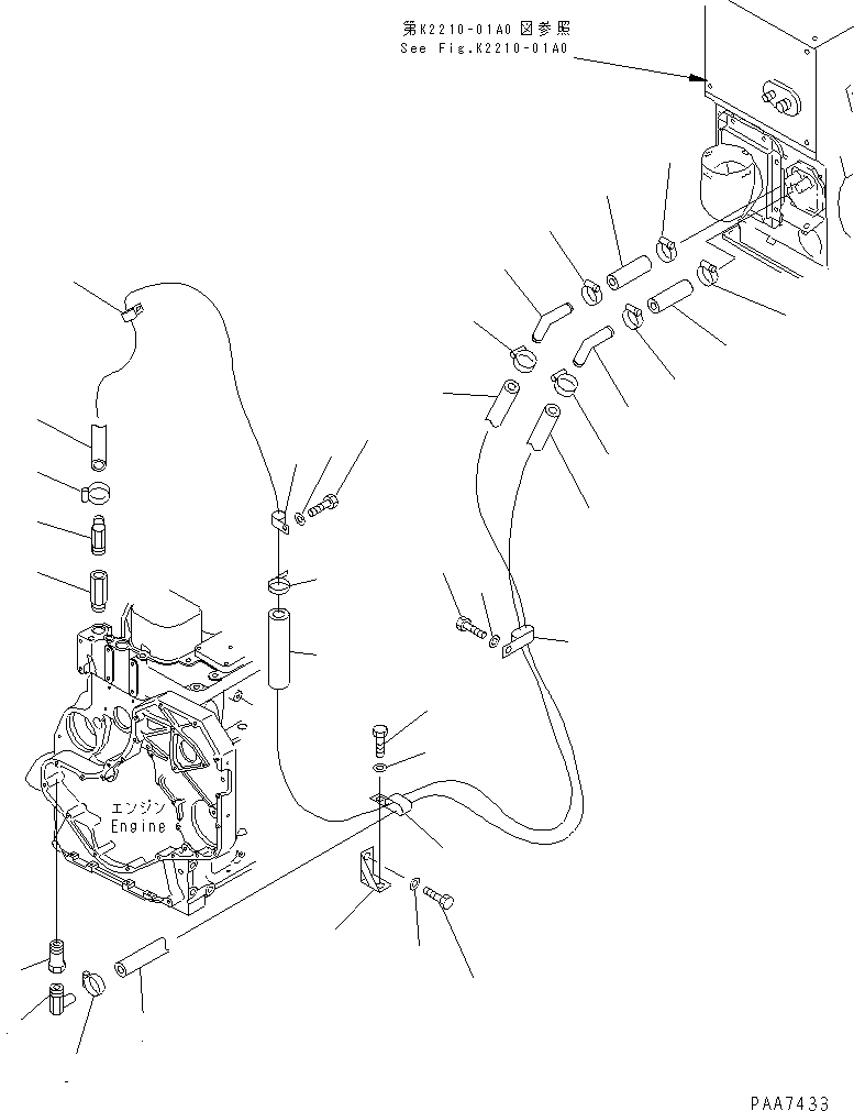 Шланг 124-911-1440 KOMATSU