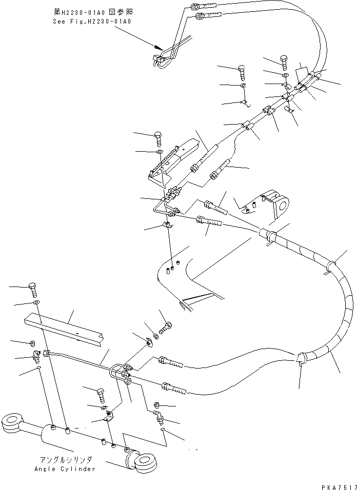 Шланг 124-62-51890 KOMATSU