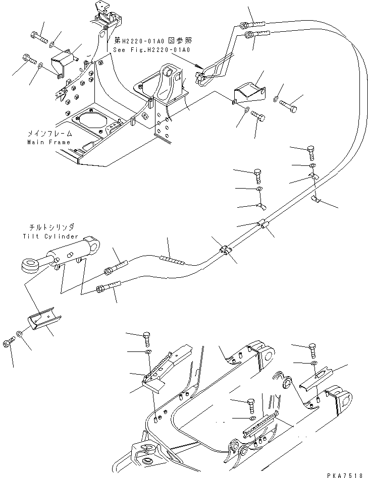 Шланг 124-62-51880 KOMATSU