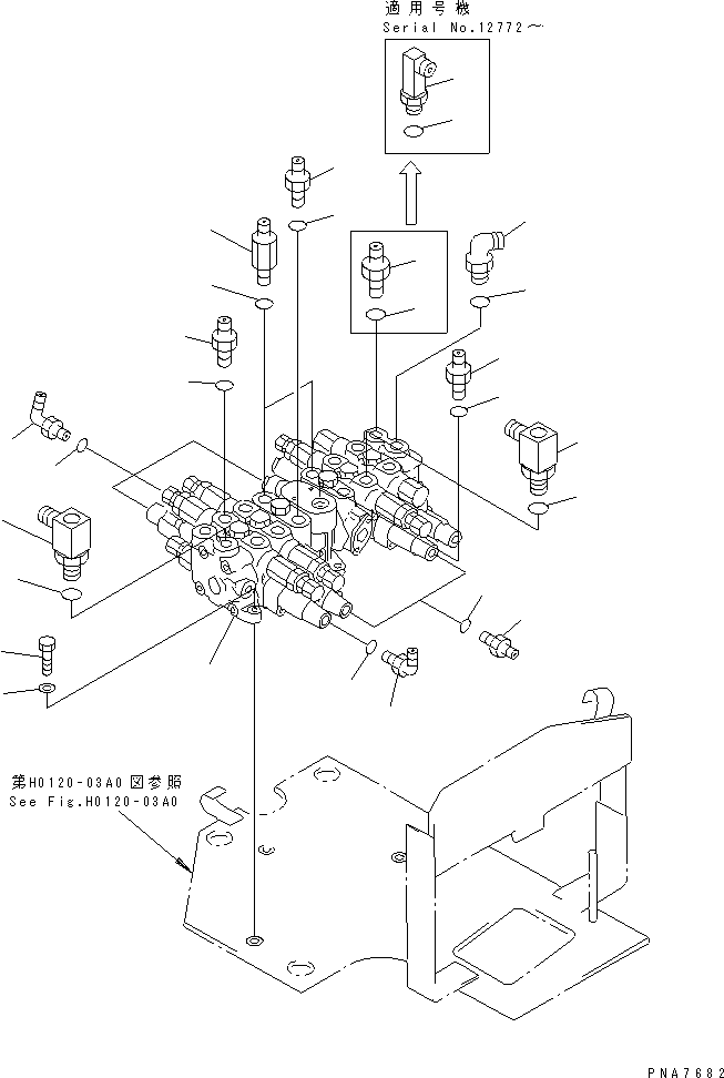 Соединительный штуцер 20U-62-25150 KOMATSU