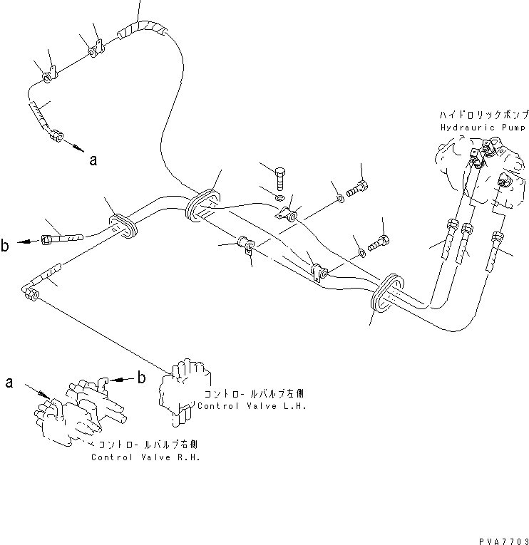 Шланг 20U-62-22541 KOMATSU