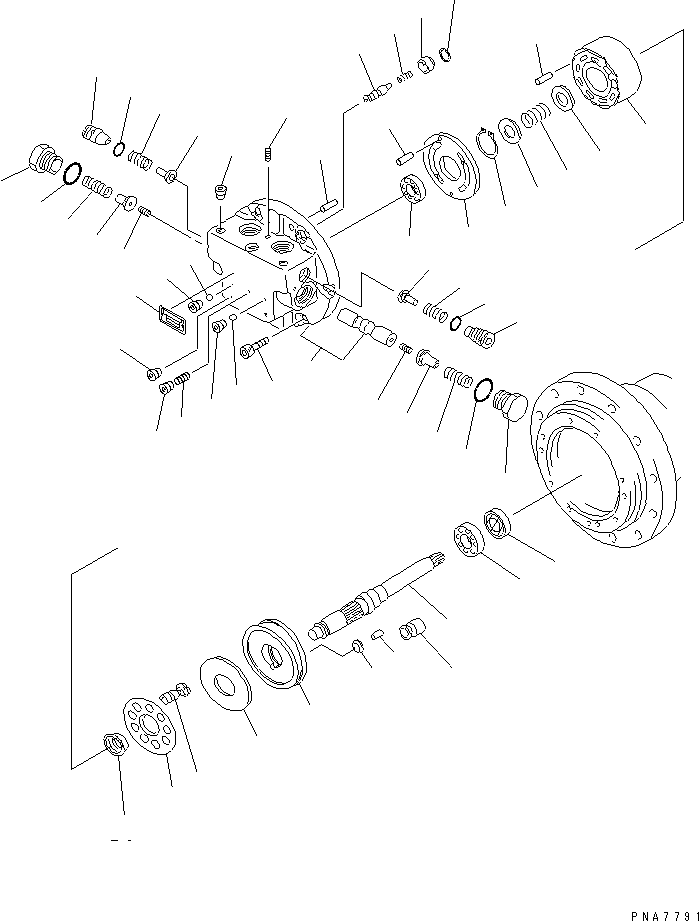 PLATE,SWASH TZ310B200301-E KOMATSU