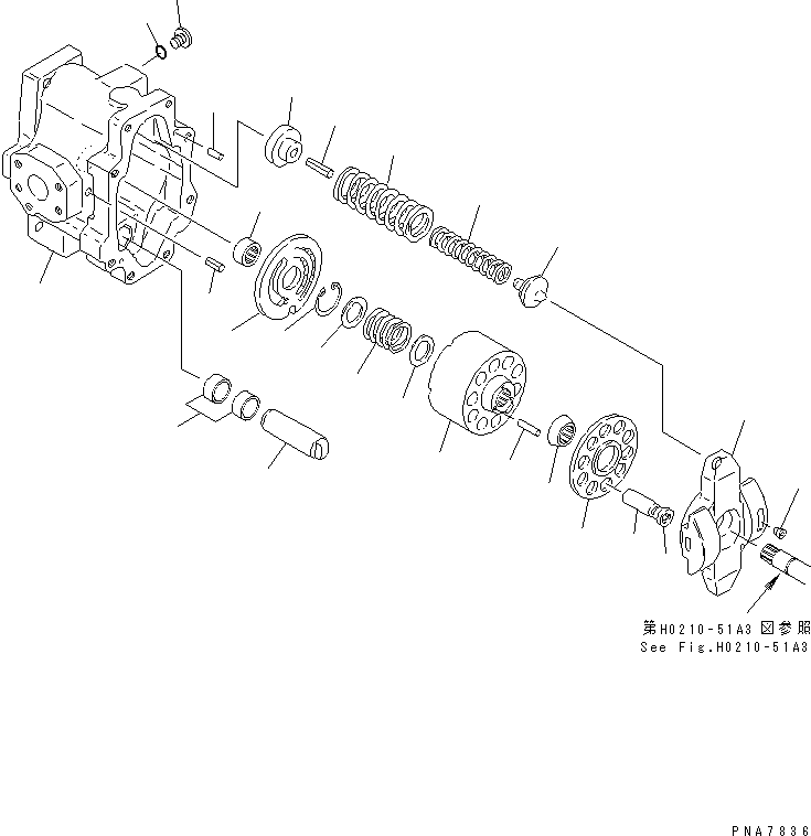 Подшипник FUTA2020Z KOMATSU