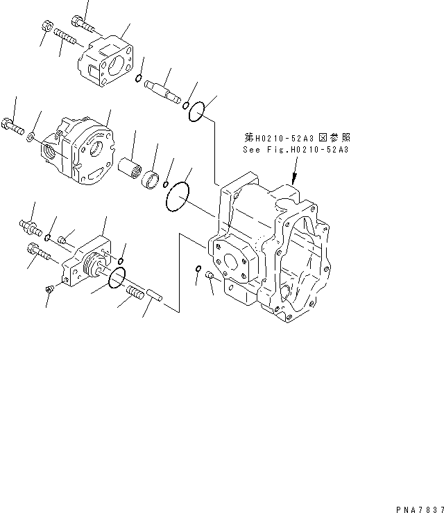 Болт FUTB-8-20 KOMATSU