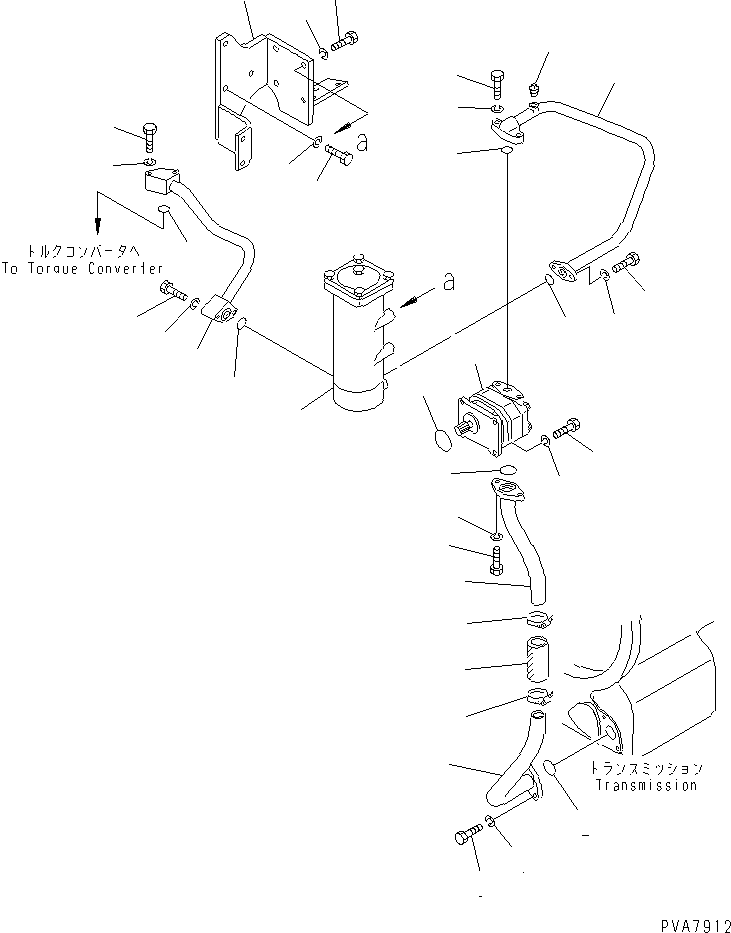 OIL FILTER ASS'Y (134-49-23001) KOMATSU