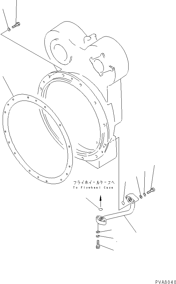 GASKET,HOUSING 144-11-11151 KOMATSU