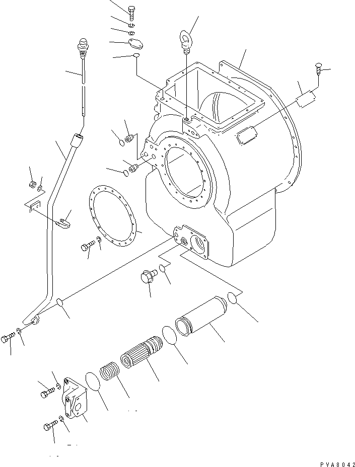 GUIDE,GAUGE 145-15-48122 KOMATSU