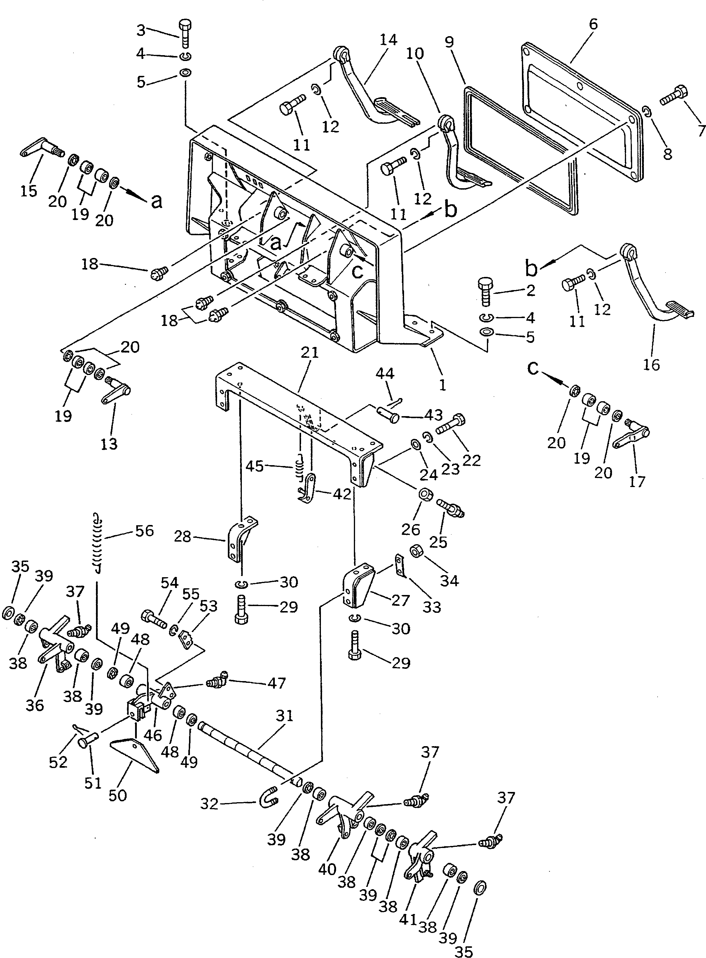 BOARD,DASH 145-43-41111 KOMATSU