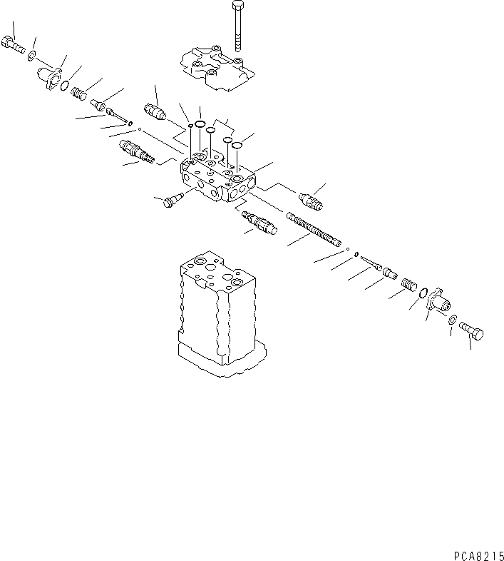 Клапан в сборе (723-36-48100) KOMATSU