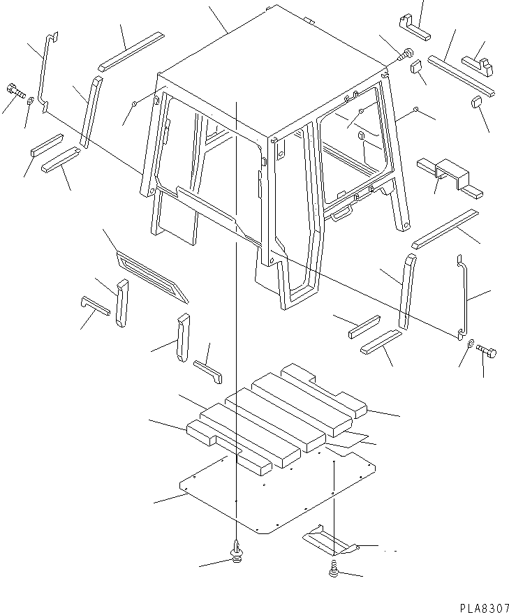 Крышка 114-X11-1990 KOMATSU
