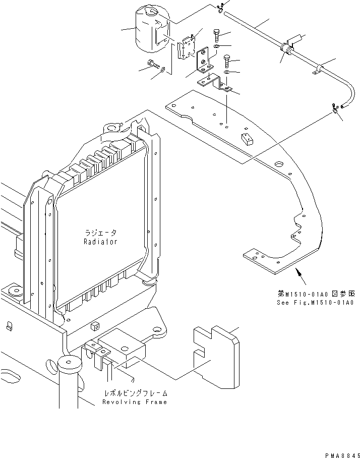 Лист 21W-978-2440 KOMATSU