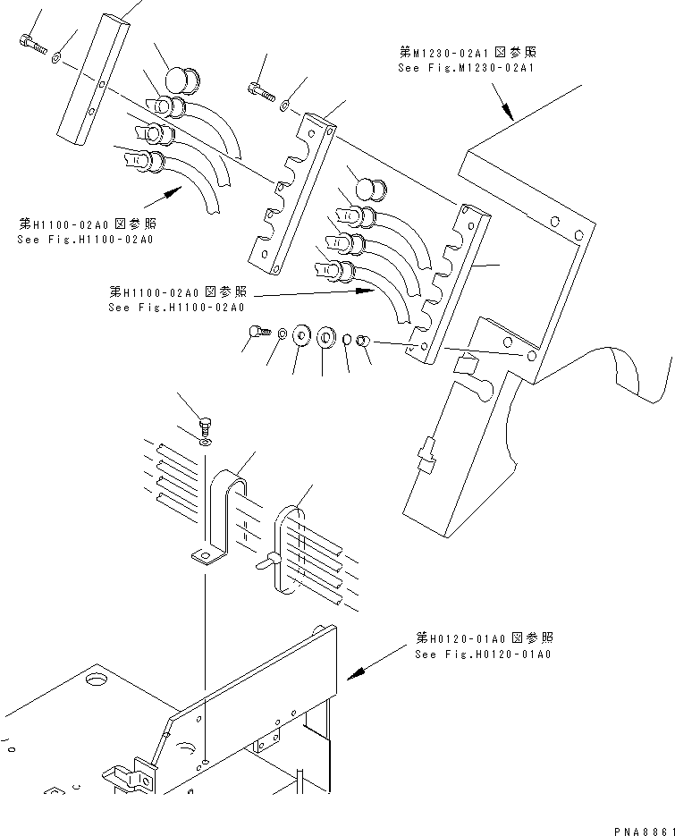 Лист 21W-62-22970 KOMATSU