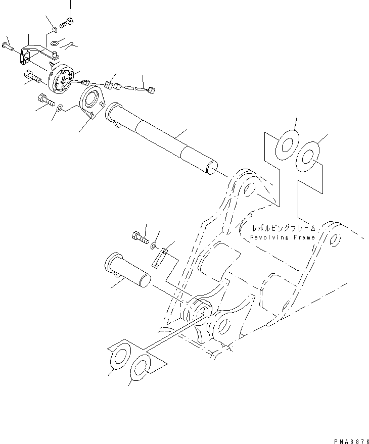 SENSOR ASS'Y 21W-70-21501 KOMATSU