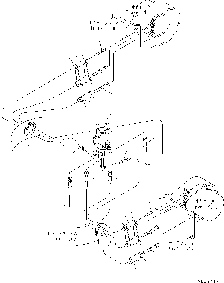 SWIVEL JOINT ASS'Y,(SEE FIG.Y1627-01A0) (703-08-23111) KOMATSU