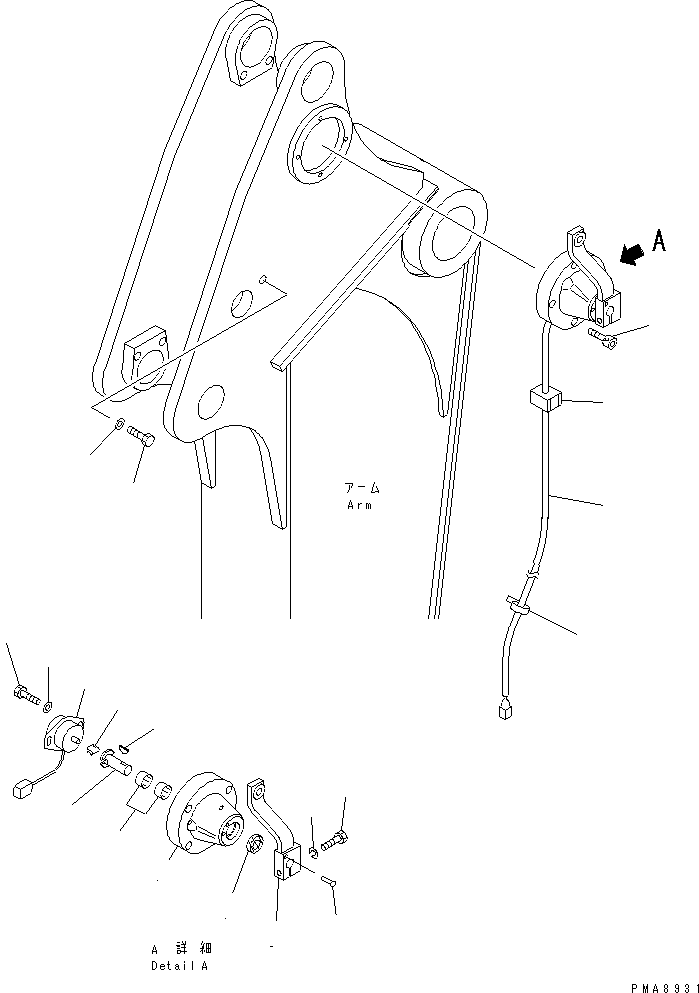 Жгут проводов 21W-06-22161 KOMATSU