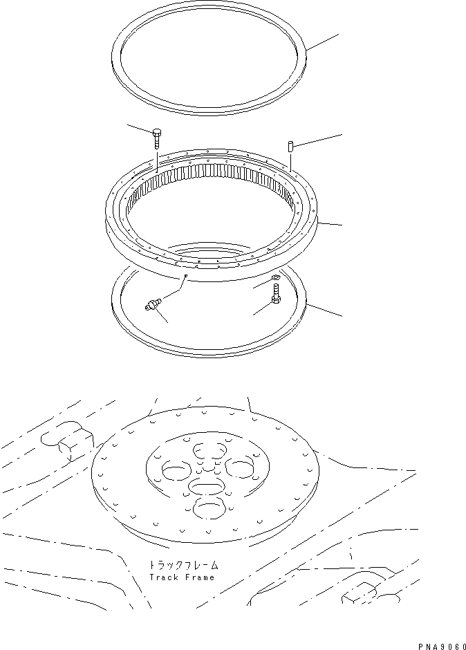 CIRCLE 20X-25-41100 KOMATSU