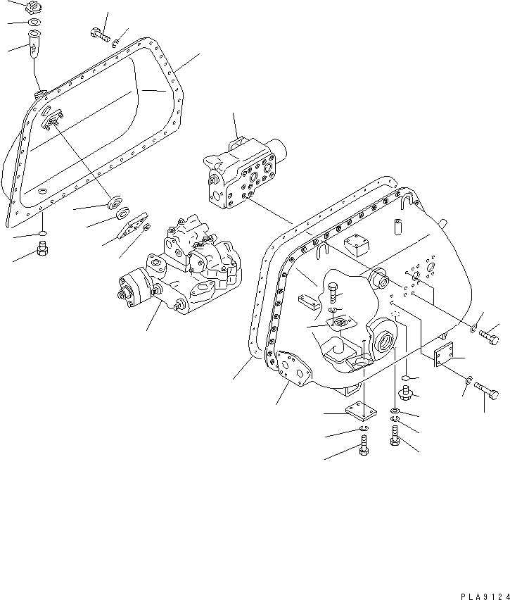 TANK VALVE ASS'Y 145-78-24002 KOMATSU