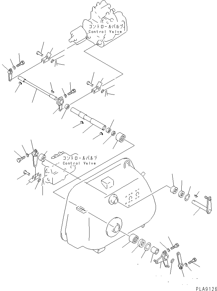 Рычаг 145-78-24111 KOMATSU