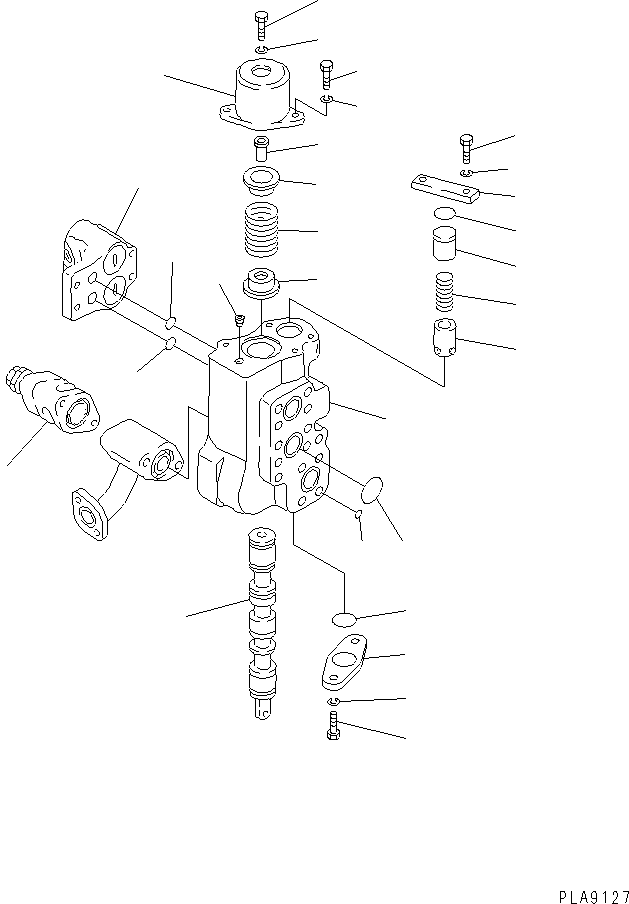 Клапан в сборе 701-32-41000 KOMATSU