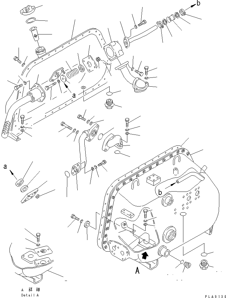 TANK VALVE ASS'Y 145-60-46001 KOMATSU